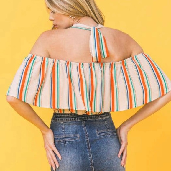 Retro Halter Top - Picture 2 of 2